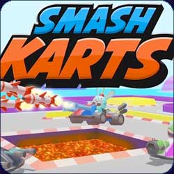 Smash Karts Unblocked : Free io Multiplayer Kart Battle, 3D Driving Game